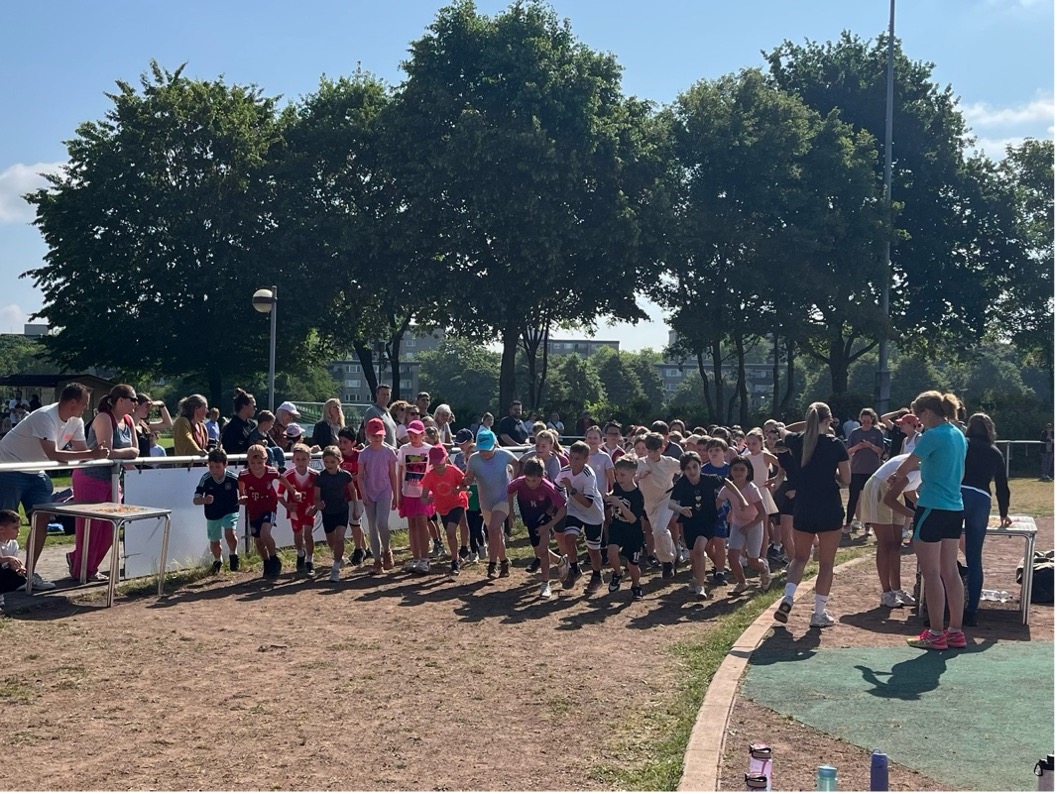 Unser Sponsorenlauf für das Zirkusprojekt